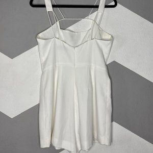 CUTE strappy white romper